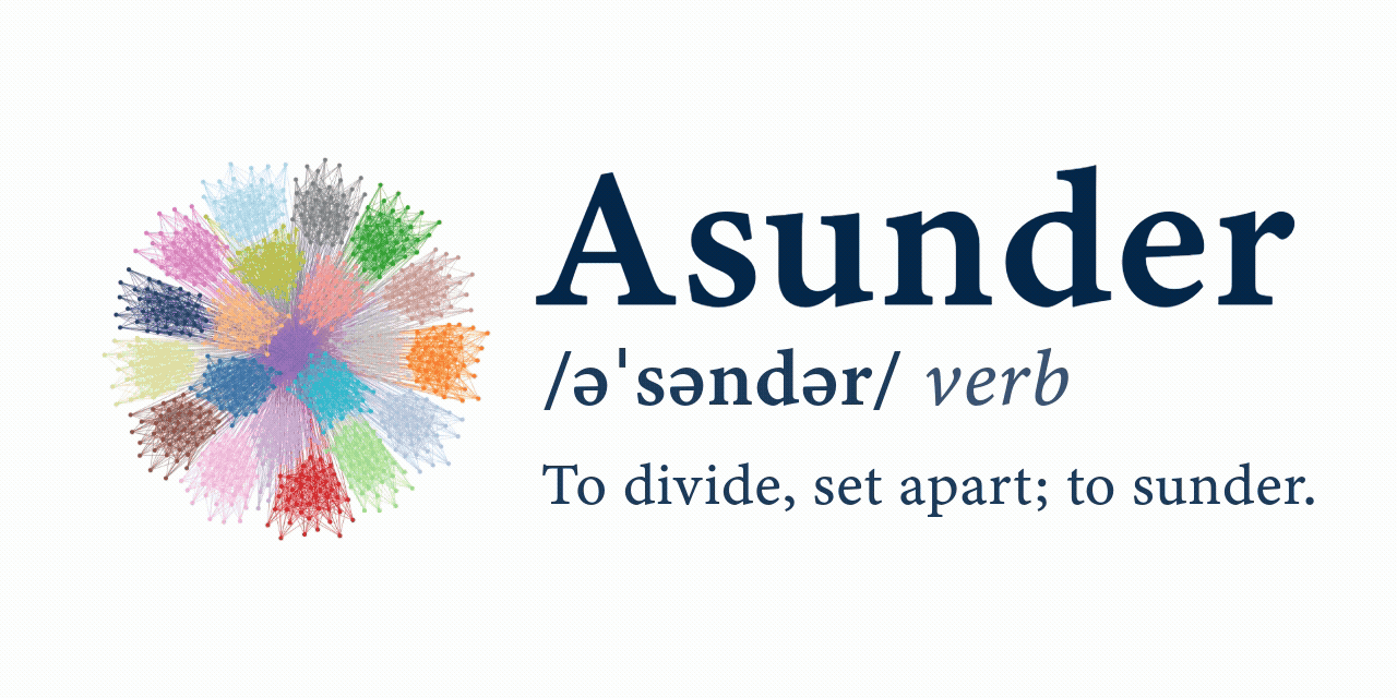 A banner image for the asunder package.